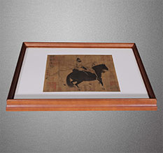 登封书画装裱配框服务案例